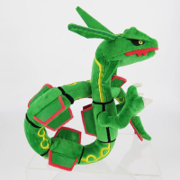 Officiële Pokemon knuffel Rayquaza 20cm  San-Ei 